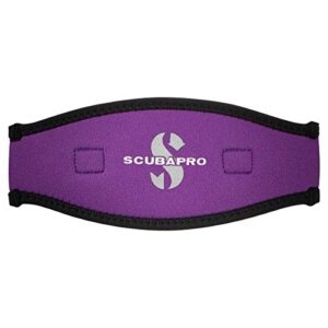 Scubapro Maskenband 2,5 mm in Violett - Schwarz/Lila Farbe, Taucherzubehör