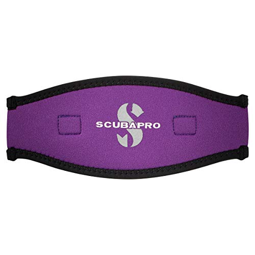 Scubapro Maskenband 2,5 mm in Violett - Schwarz/Lila Farbe, Taucherzubehör