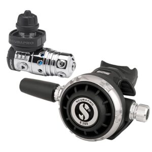 Scuba-Tauchgerät, Scubapro MK25 EVO G260 DIN, erstes Stufen Regulator, luftbalanciert, XTIS Schutz, Vereisungsschutz, Tauchen unter Wasser