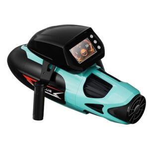 Unterwasser-Scooter mit 3-Gang-Geschwindigkeit, 60 Minuten Akkulaufzeit und maximal 6,21 km/h Geschwindigkeit für Freizeitsportarten wie Tauchen, Schnorcheln und Freitauchen