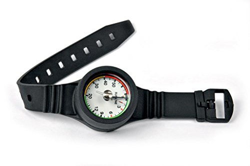 Sunline Tiefenmesser Depth Gauge PD70, kompakter und zuverlässiger Messgerät für Taucher mit nachleuchtender Skala und Schleppzeiger, ideal für die Messung von Tiefe und Wasserdruck.