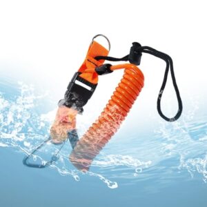 Tauchleine für Kamera beim Tauchen, robustes Unterwassers Seil zur Verlustvermeidung und für hohe Belastung, Unterwasser Kamera Lanyard für Klettern Camping Sicherungs Outdoors