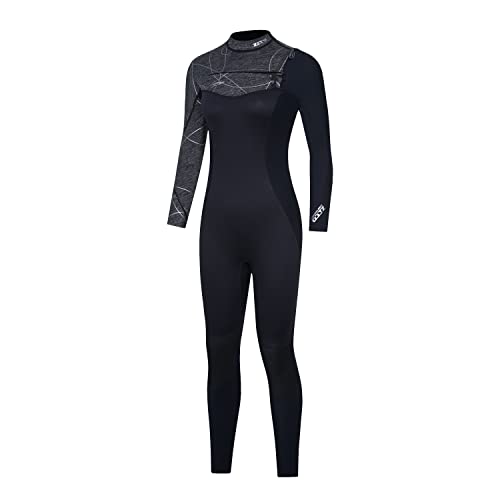 ZCCO Neoprenanzug Damen 3mm für Wassersportler, ideal für Tauchen, Surfen und Speerfischen