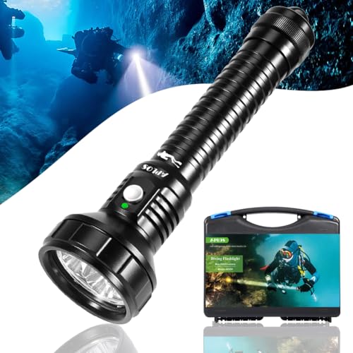 Tauchen, Tauchlampe, 20.000 Lumen, wasserdicht, Unterwasserbeleuchtung, Adventure-Sport