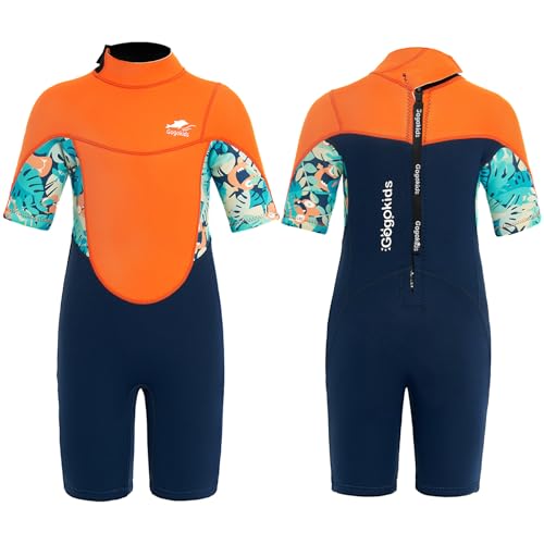 Kleinkinderschutzanzug, Kinderneoprenanzug, UV-schützende Neoprene für Schwimmen, Schnorcheln und Surfen, Komfort & Wärme