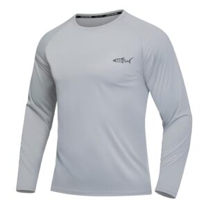 Herren Rashguard UPF 50+ Langarmshirt T-Shirts UV Shirt Sonnenschutz Shirts Atmungsaktiv Schnell Trockened Funktionsshirt Herren Langarm Gym Running Tops