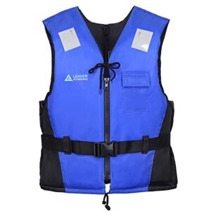 Schwimmhilfe Erwachsene Auftriebsweste Feststoffweste mit Brusttasche ideal für Wassersport, Auftriebshilfe bis zu 45N