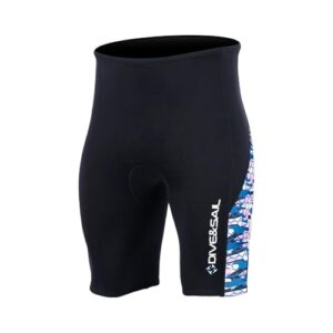 Damen-Neoprenhose, 2 mm Neopren-Shorts mit verstellbarem Kordelzug, ideal für Wasseraktivitäten wie Surfen, Tauchen und Kajakfahren