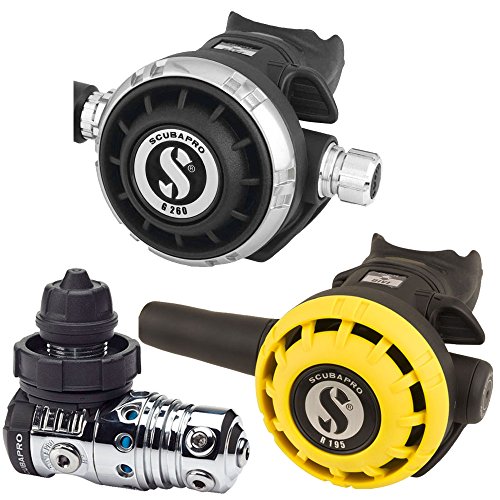 Tauchregler MK 25 tis2 DIN300 / G260 / R195 Octopus Set, hocheffizientes Regler-System mit Membran-Regler und wechselbarer Schlauchverbindung