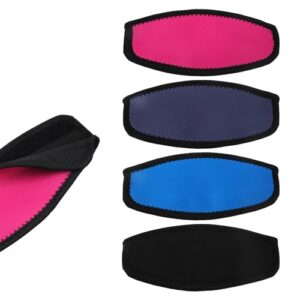 Wasserdichte Tauchmaskenbänder, Neopren-Maskenbandabdeckungen für Schwimmen und Schnorcheln mit Klettverschluss