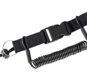 Hochwertiger Edelstahl Spiralhalter mit Karabinerhaken für Sport und Outdoor-Aktivitäten
