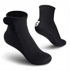 Kinderneoprensokken 3mm, warm haltend, neoprensokken für Kinder, wattsocken und schwimmsokken für Wassersportarten wie Schwimmen, Tauchen oder Strandbesuch.