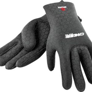 Cressi High Stretch Gloves - Unisex 5-Finger-Tauchhandschuhe aus Weichem, Einfach Gefüttertem, Hochfestem Neopren für Taucher und Tauchbegeisterte