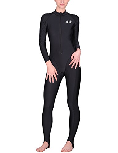 IQ UV Overall Damen Schnorchelanzug Unterzieher Tauchen, UV-Schutz, Europa, Oeko-Tex zertifiziert, atmungsaktiv und elastisch, bequem zu tragen, recycelt und fair hergestellt