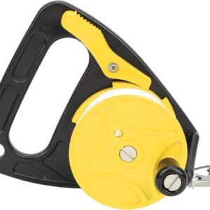 Tragbare Tauchspule für Unterwasser-Tauchen, Diving Reel mit Thumb Stopper und Finger Spool für Wassersport-Ausrüstung