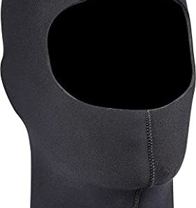 Mares Trockentauchanzug, Neopren Haube 7 mm für den Unterwasser-Sport, Unisex, Schwarz, XXL/4XL