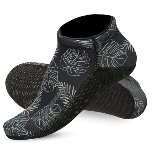 Neoprensocken für Herren und Damen, 3 mm rutschfeste Neopren Socken für kaltes Wasser, schwimmen, schnorcheln, kajak fahren, Strandwanderungen