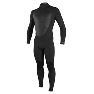 O'Neill Epic 4/3 Back Zip Full Wetsuit, schwarzer XL, wasserdichter Surfschutz