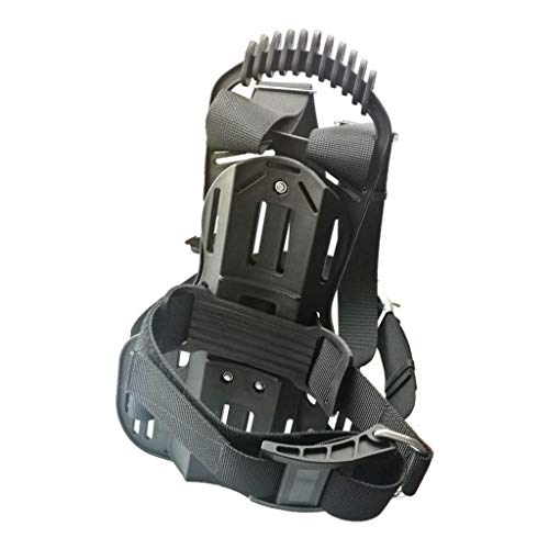 Perfeclan Flaschenhalter Rucksack für Sauerstoff- und Pressluftflaschen zum Tauchen und Schnorcheln, einprägsames Design mit Anti-Rutsch-Hold-System, bequemer Trageweise durch Schulter- und Hüftgurte