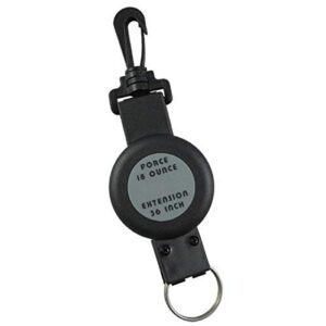 Scuba-Wahl-Tauen-Retractor mit Verlängerung bis zu 91,4 cm für Tauchzubehör und BC-Druckteller