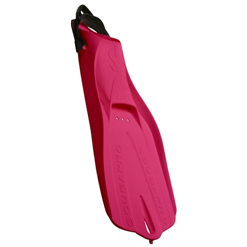 Tauchflossen in Pink für den Tauchsport, Scubapro Go Fin Travel Diving Fins EU 37-40