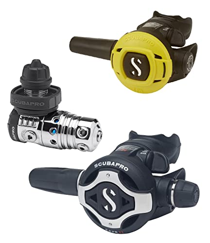 Scubapro MK25 EVO S620TI Atemregler mit Octopus S270 für Taucher, professionelles Tauchgerät mit Extended Thermal Insulating System (XTIS)
