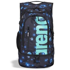 Der perfekte Schwimmrucksack für das Schwimmen oder als Reisetasche, Arena Fastpack 3.0 Rucksack in Aqua, Fassungsvermögen 40 L.