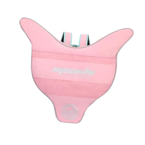 Meerjungfrauen Rucksack mit Organizer-Taschen für Monoflosse und Schwimmflossen, rosa Farbe