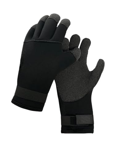 Tauchhandschuhe mit Kevlar-Verstärkung für rutschfeste, abriebfeste und stichfeste Schutzhandschuhe für Wasseraktivitäten
