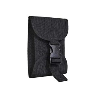 Tauchgewichts-Tasche mit Schnellverschluss, ideal für Scuba-Divers, wasserdichte Nylontasche mit Abdeckung und Klettposition