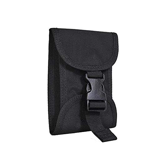 Tauchgewichts-Tasche mit Schnellverschluss, ideal für Scuba-Divers, wasserdichte Nylontasche mit Abdeckung und Klettposition