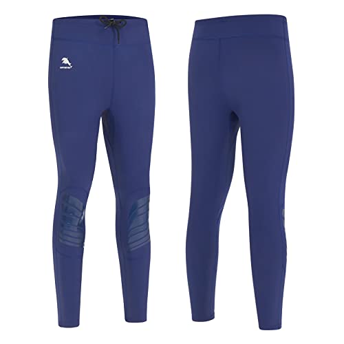 Neoprenanzughose, 2 mm dick, Thermohose mit hoher Taille und langen Beinen für Tauchen, Surfen oder Schwimmen