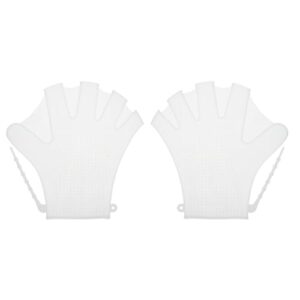Silikon-Schwimmhandschuhe für Männer und Frauen, Wasserwiderstandstraining, Tauchen, Schnorcheln