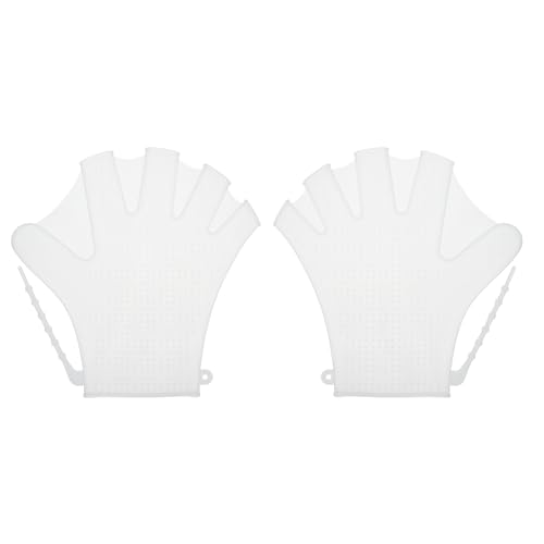 Silikon-Schwimmhandschuhe für Männer und Frauen, Wasserwiderstandstraining, Tauchen, Schnorcheln
