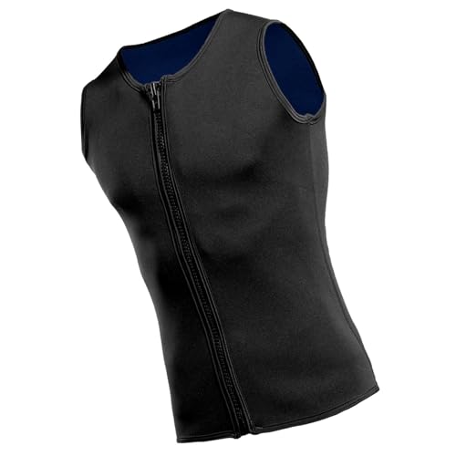 Eacam Armellose Tauchweste aus 2 Mm Neopren zum Schwimmen, Surfen und Schnorcheln; ärmellose Tauchausrüstung mit Auftrieb für Damen und Herren
