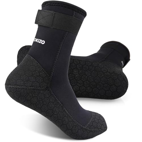 Neopren-Tauchsocken 3mm thermische Anti-Rutsch-Wassersocken für Scuba, Schnorcheln, Surfen und Kajakfahren - komfortable und sichere Tauchbekleidung