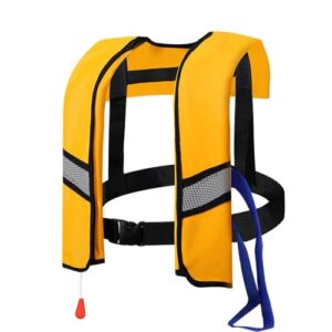 Automatisch aufblasbare Rettungsweste für Wasserausrüstung - Ideal für Notfälle im Wasser. Maximaler Auftrieb und Zuverlässigkeit.