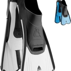 Effiziente Muskeltrainingsflossen von Cressi, ideal für Schnorchler und Schwimmer, kurze Klingen für intensives Training, robust und strapazierfähig, perfekt für Reisen.