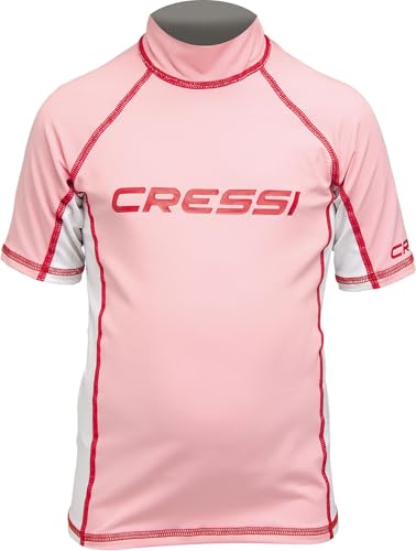 Pink Cressi Rash Guard für Kinder, Schutzkleidung vor UV-Strahlen und Hautirritationen