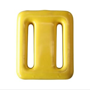 Tauchgewichte 2.2lb / 1kg, Vinyl beschichtet, für Tauchen und Freitauchen geeignet, hochwertige Leichtmetall-Touchgewichte mit Garantie