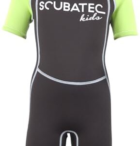 Kinder Neoprenanzug Shorty 3 mm für Jungen und Mädchen, Schwimm-UV-Trockenheit & flexible Neopren, ideal für Tauchen, Schnorcheln, Surfen & Wassersport