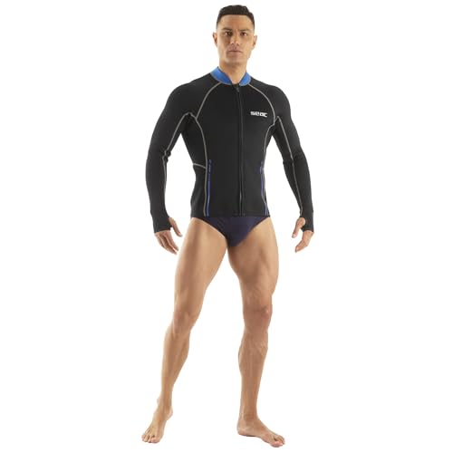 Bequeme Neoprenjacke für Wassersport, Schnorcheln, Schwimmen, Surfen und Kanufahren