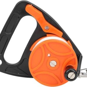 Leopacat Tauchspule, Scuba Dive Reel mit Handle und Tragbarer Tauchlinie