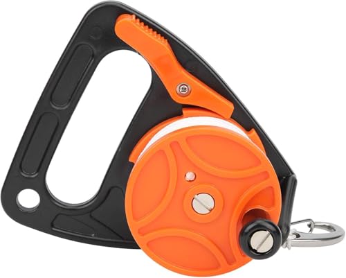 Leopacat Tauchspule, Scuba Dive Reel mit Handle und Tragbarer Tauchlinie
