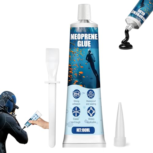 Wasserdichter Neoprenkleber für Reparaturen von Löchern, Rissen und Nähten in Tauchanzügen, Wathosen und Outdoor-Ausrüstung