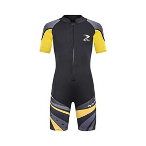 Kinder Neoprenanzug 2,5mm Neopren Thermal Badeanzug für Wassersporten wie Surfen, Tauchen und Schwimmen