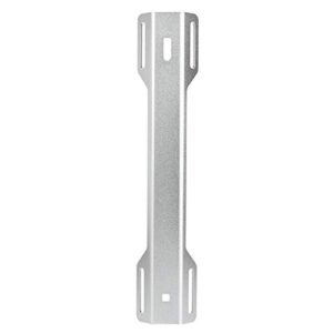 Amonida Scuba Backplate Adapter aus Aluminium in silberner Farbe, universell einsetzbar für Technisches Tauchen