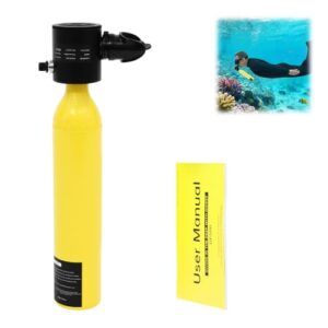 Mini Tauchflasche von HUOMMGS mit 5-10 Minuten Unterwasseratmung für Anfänger, leichtes und sichereres Tauchen in Flachwasser