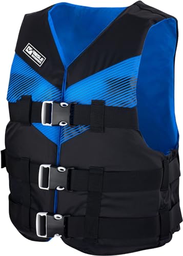 Leichte Schwimmhilfe für Erwachsene, 50N Auftriebsweste von MESLE, ideal für Wassersportarten wie Schwimmen, Kajak, Wakeboard, Wasserski oder Jetski