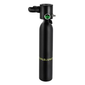 Mini Tauchflasche mit 0,5 L Sauerstoffflasche für Unterwasseratmung - Wiederverwendbarer Tauchsauerstoff-Flasche